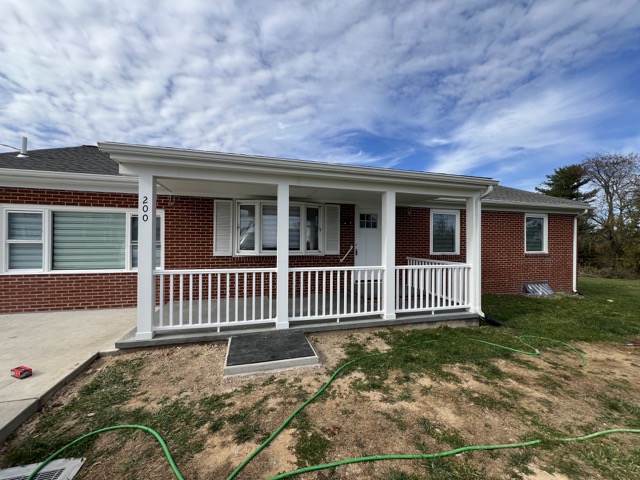 Front Porch Addition in Randallstown, MD